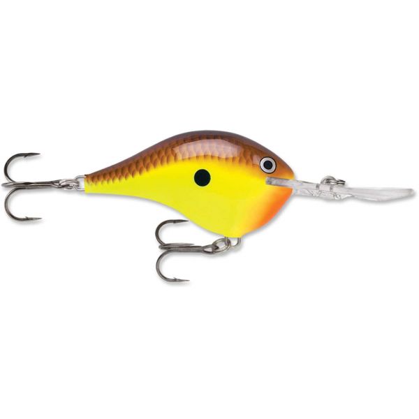 Rapala Dives To Crankbait Lures DT06 Chartreuse Brown CTB