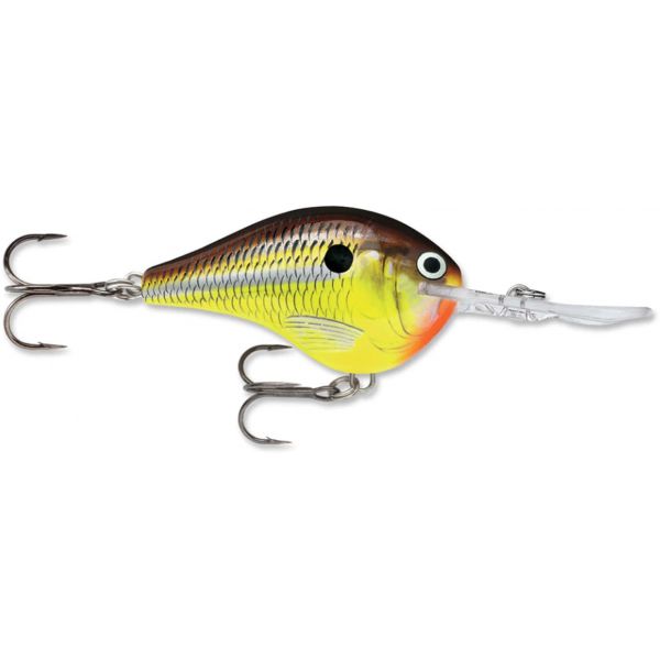 Rapala Dives To Crankbait Lures DT06 Hot Mustard HM