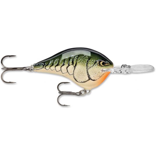 Rapala Dives To Crankbait Lures DT06 Olive Green Craw OGCW