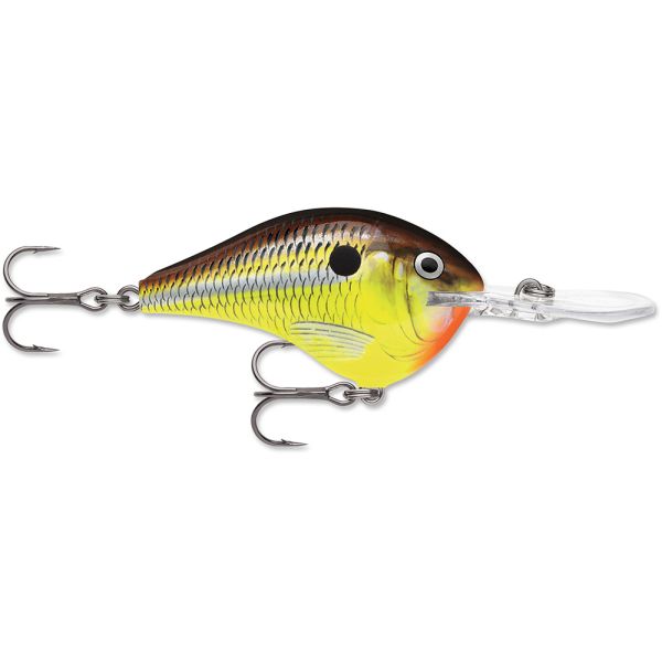 Rapala Dives-To Crankbait Lures DT08 - Hot Mustard