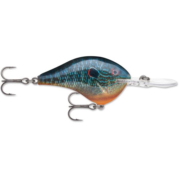 Rapala Dives-To Crankbait Lures DT08 - Live Pumpkinseed