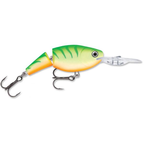 Rapala Jointed Shad Rap 04 - Green Tiger UV