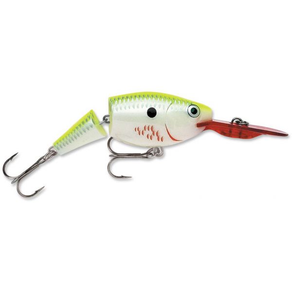 Rapala Jointed Shad Rap 05 - Bleeding Chartreuse Shad