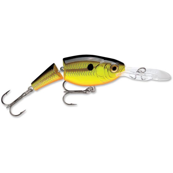 Rapala Jointed Shad Rap 05 - Chartreuse Black