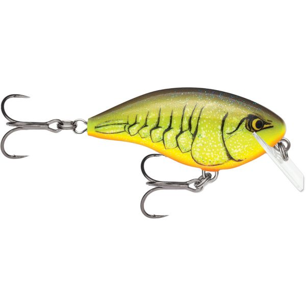 Rapala Ott's Garage OG Rocco 5 Crankbait - Chartreuse Rootbeer Crawdad