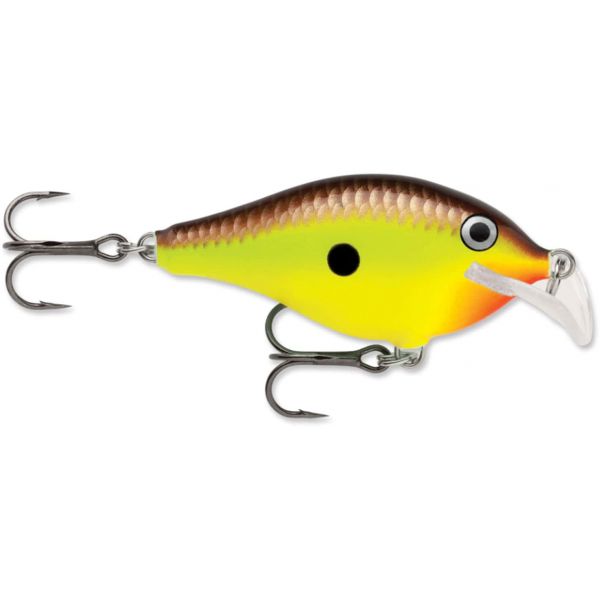 Rapala SRCR05 Scatter Rap Crank Lure HM Hot Mustard