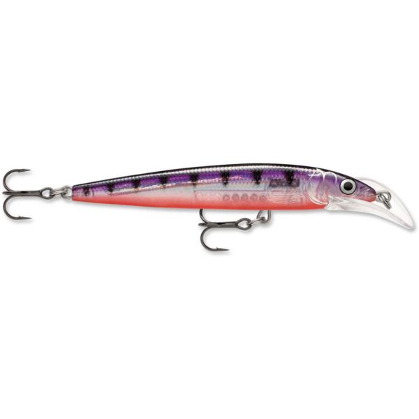 Rapala Scatter Rap Deep Husky Jerk Lure GPP Glass Purple Perch