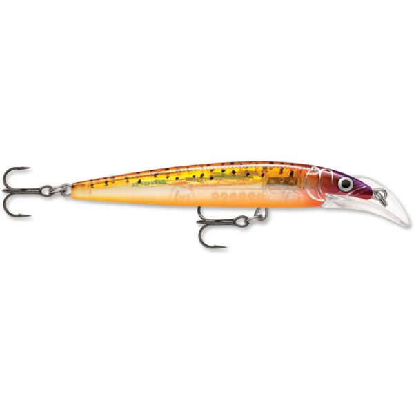 Rapala Scatter Rap Deep Husky Jerk Lure GPSF Glass Purple Sunfire