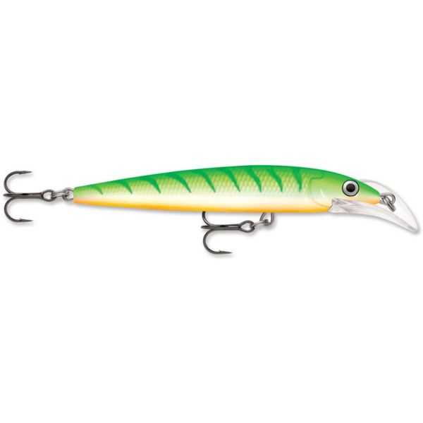 Rapala Scatter Rap Deep Husky Jerk Lure GTU Green Tiger UV