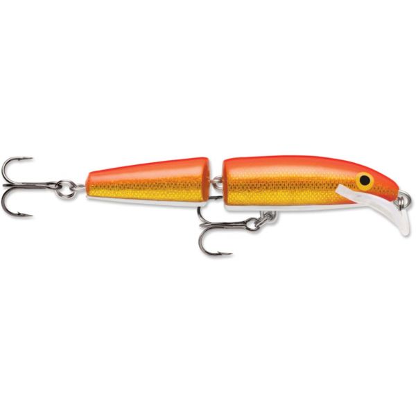 Rapala Scatter Rap Jointed Lure Gold Fluorescent Red