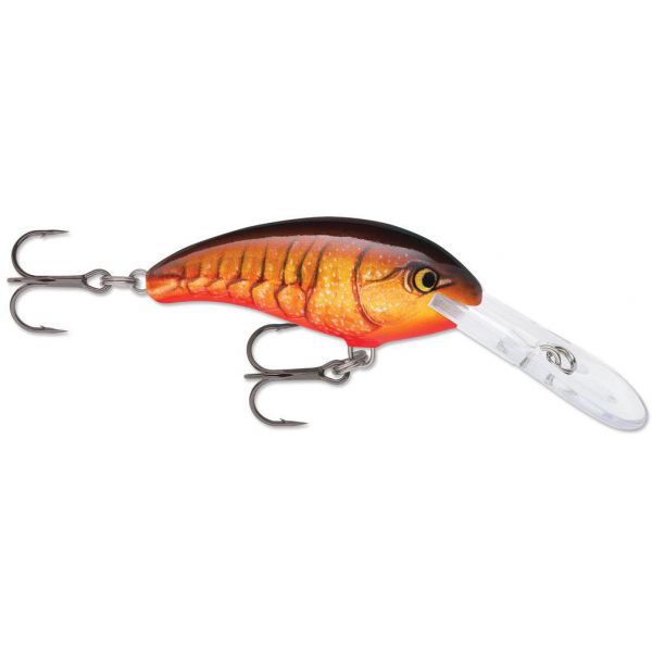 Rapala Shad Dancer 04 Crankbait - Dark Brown Crawdad