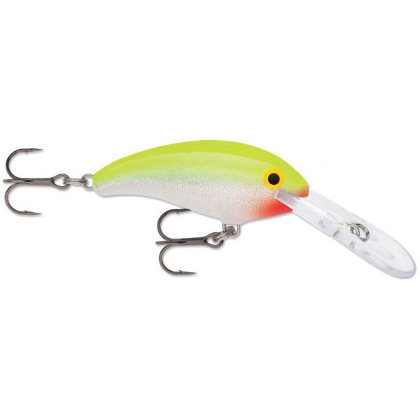 Rapala Shad Dancer 04 Crankbait - Silver Fluorescent Chartreuse