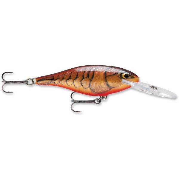 Rapala Shad Rap 04 Crankbait - Dark Brown Crawdad