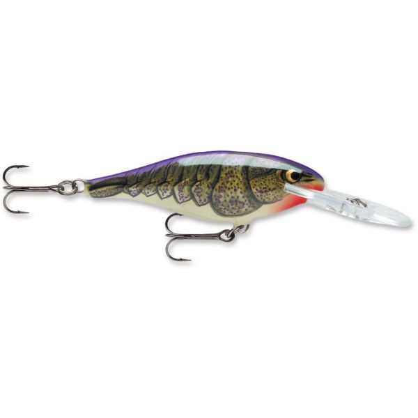 Rapala Shad Rap 04 Crankbait - Purple Olive Craw