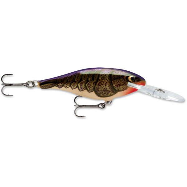 Rapala Shad Rap 06 Crankbait - Purple Olive Craw