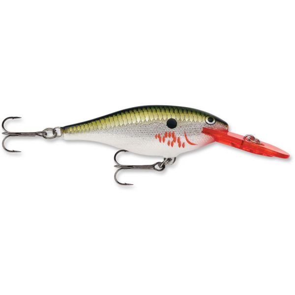 Rapala Shad Rap 07 Crankbait - Bleeding Olive Flash