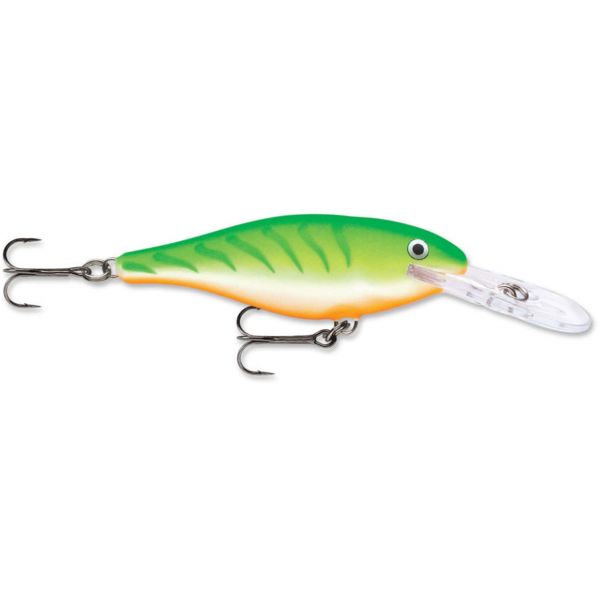 Rapala Shad Rap 08 Crankbait - Green Tiger UV