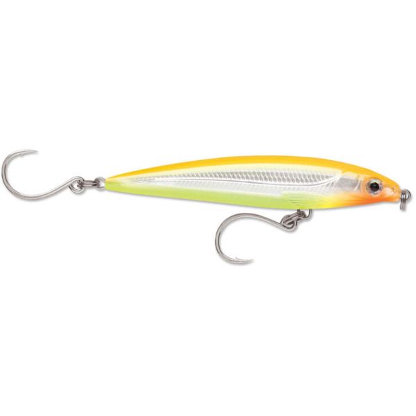 Rapala SXRLS12 X-Rap Long Cast Shallow Lure BNC Bone Chartreuse