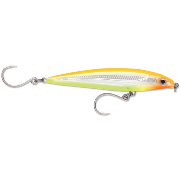 Rapala SXRLS14 X-Rap Long Cast Shallow Lure BNC Bone Chartreuse