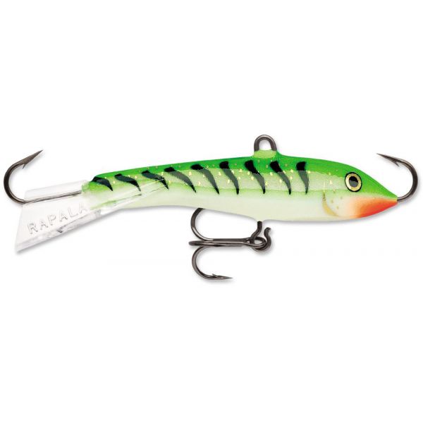 Rapala Jigging Rap 02 - Glow Green Tiger