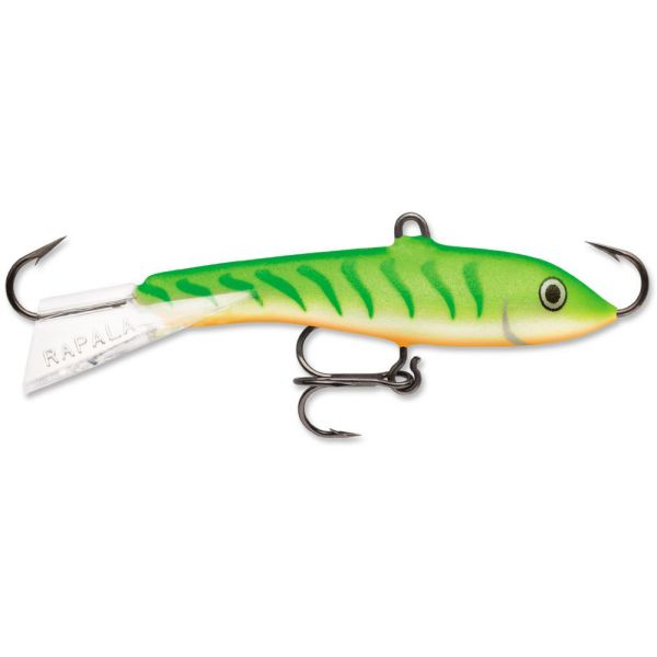 Rapala Jigging Rap 02 - Green Tiger UV