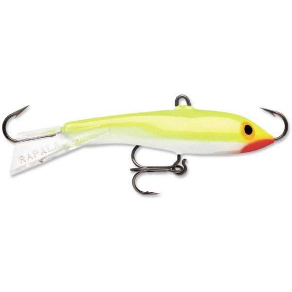 Rapala Jigging Rap 02 - Silver Fluorescent Chartreuse