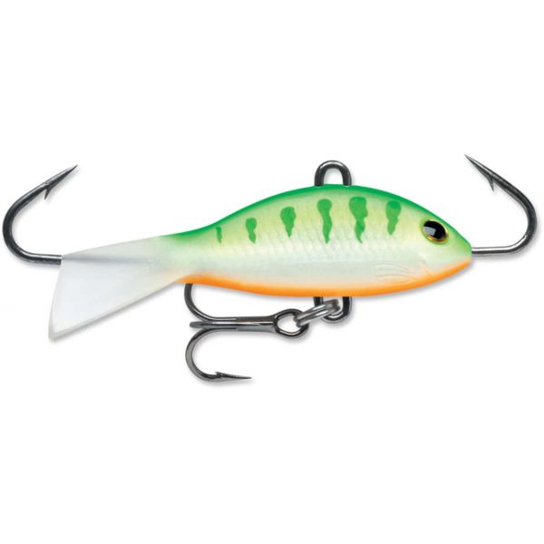 Rapala Jigging Shad Rap 02 - Green Tiger UV