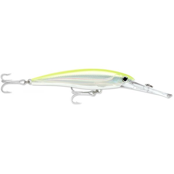 Rapala X-Rap XRMAG40 3D Magnum 40 Lure - Silver Fluorescent Chartreuse