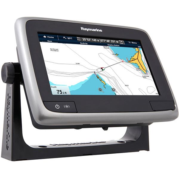 Raymarine a75 Wi-Fi 7'' MFD Touch, Lighthouse Nav Charts - NOAA Vector