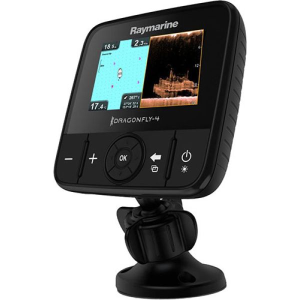 Raymarine Dragonfly 4PRO w/ Dual CHIRP DownVision/Chartplotter/US Pkg