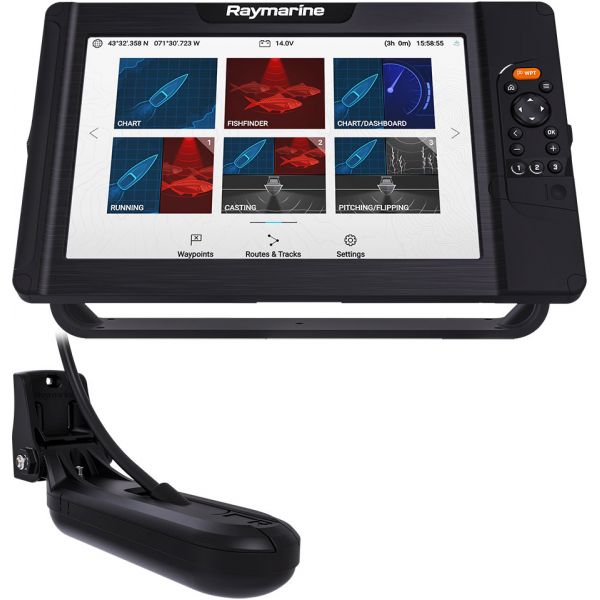 Raymarine E70536-05-101 Element 12 HV Combo w/ Transducer & LNC2 US