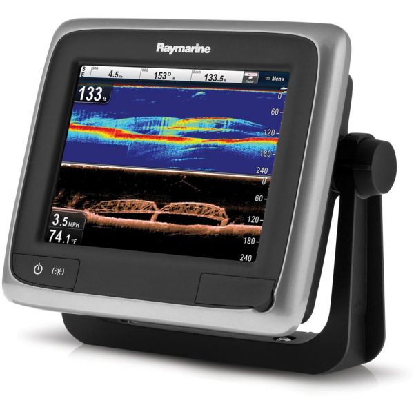 Raymarine a68 5.7in Combo GPS/Downvision w/ Transducer & Navionics