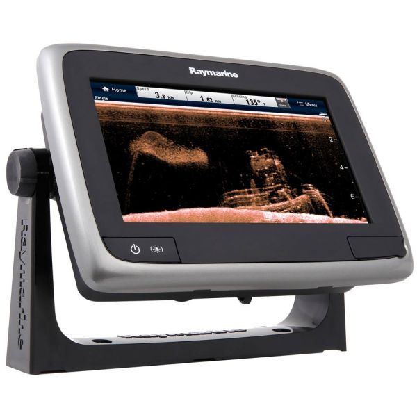 Raymarine a78 Wi-Fi 7in w/ Downvison, ClearPulse, Navionics, CPT-100