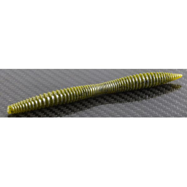 Reaction Innovations Pocket Rocket Stick Bait - Green Pumpkin 8pk