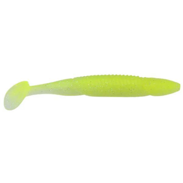 Reaction Innovations Skinny Dipper Swim Bait - Lime Ice/Green 7pk