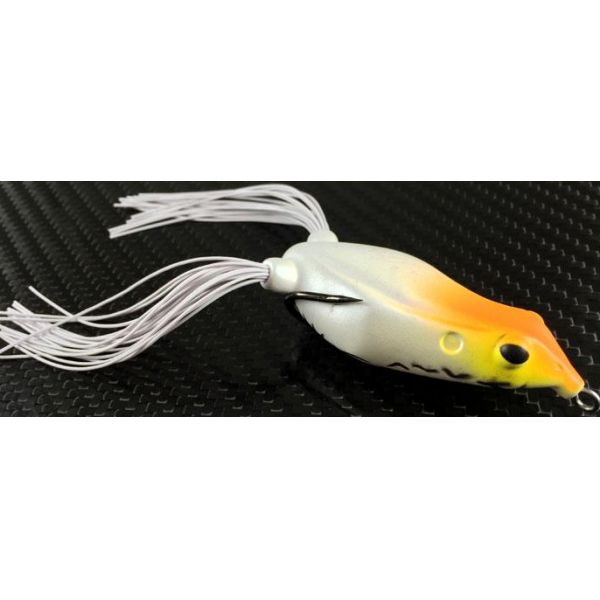 Reaction Innovations Swamp Donkey Topwater Frog Lure - Pearl White