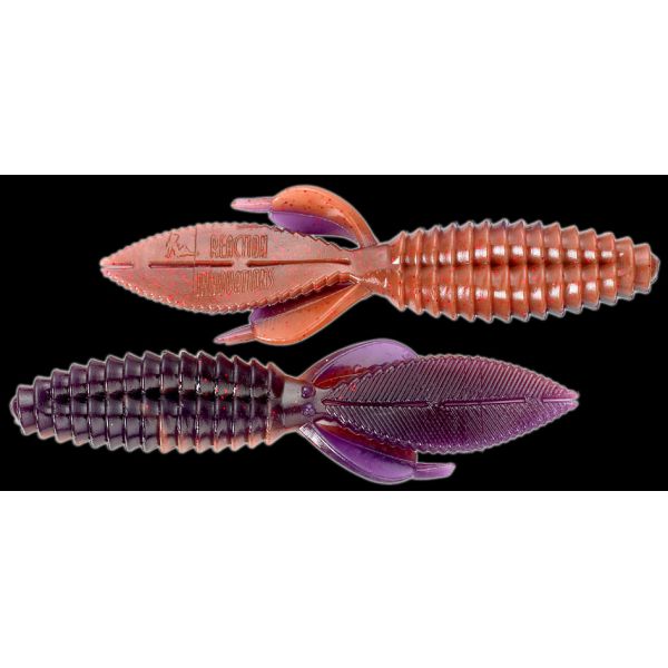 Reaction Innovations Sweet Beaver Bait - Oxblood 10pk