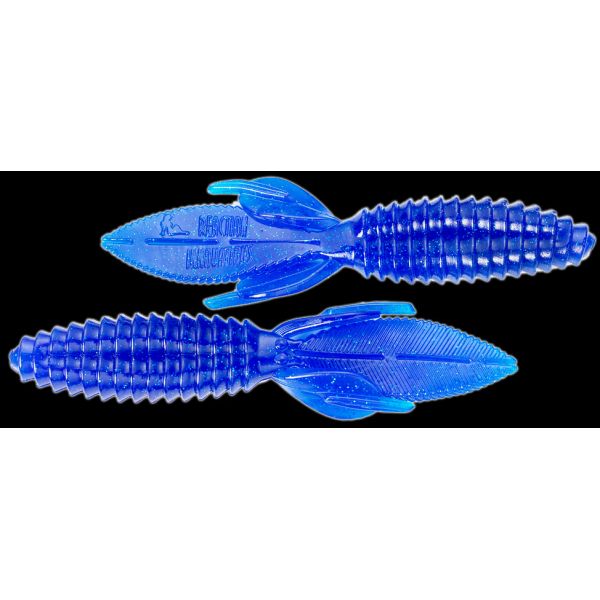 Reaction Innovations Sweet Beaver Bait - Backwater Blue 10pk