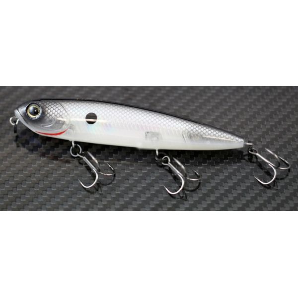 Reaction Innovations Vixen Topwater Walking Bait - Silver Shiner