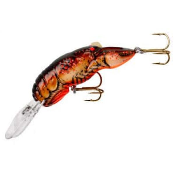 Rebel D74 Big Craw 2 5/8in Crankbait 475 Ditch Brown Crawfish