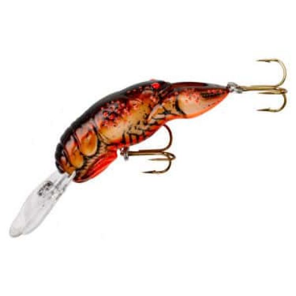 Rebel D76 Deep Wee Crawfish 2 3/8in Crankbait Ditch Brown Crawfish