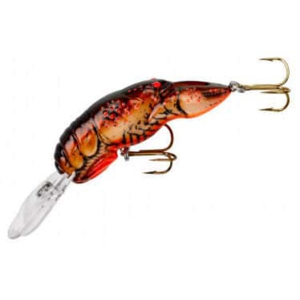 Rebel Deep Teeny Wee Crawfish 1 1/2in Crankbait Ditch Brown Crawfish