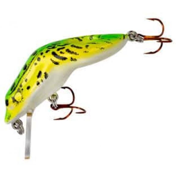 Rebel F71 Wee Frog 2in Crankbait Chartreuse Frog