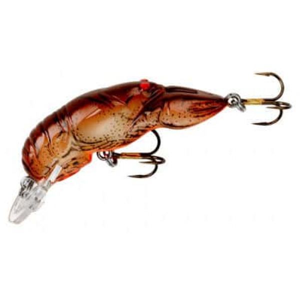 Rebel F76 Wee Crawfish 2in Crankbait Ditch Brown Crawfish