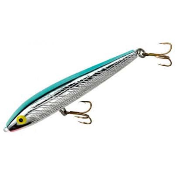 Rebel T200 Jumpin Minnow 4 1/2in Silver/Blue