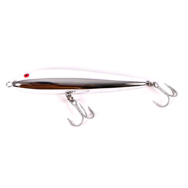 Rebel T200 Jumpin Minnow 4 1/2in Chrome/Silver