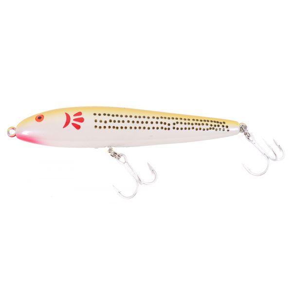 Rebel T200 Jumpin Minnow 4 1/2in Pearl/Yellow