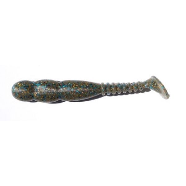 Reins Fat Rockvibe Shad Lure 3.25in Blue Gill