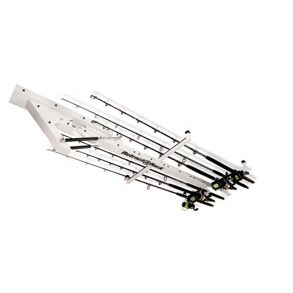 Retract-A-Rack Overhead Rod Storage Rack