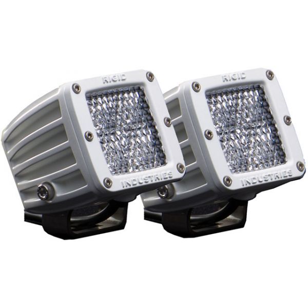 Rigid Industries 70251 Marine D2 Surface Mount Diffused Pair